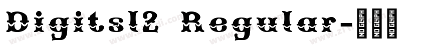 Digitsl2 Regular字体转换